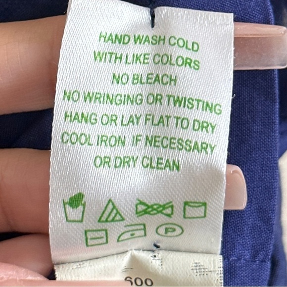 Lilly Pulitzer Women’s Vanna Strapless Mini Dress Nautical Navy Blue Size 4 - Picture 16 of 16